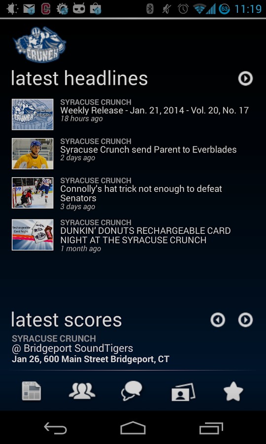 Syracuse Crunch截图1