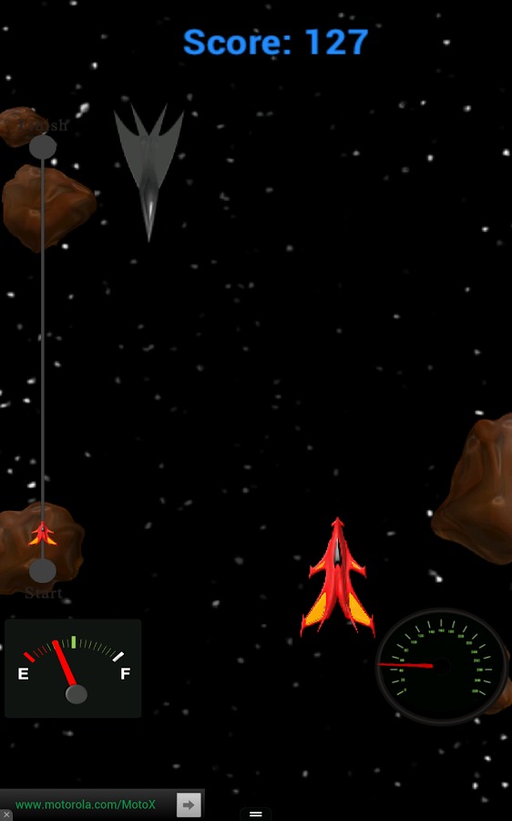 Space Race Tilt (Free)截图1