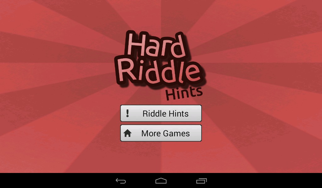 Hard Riddle Hints截图5