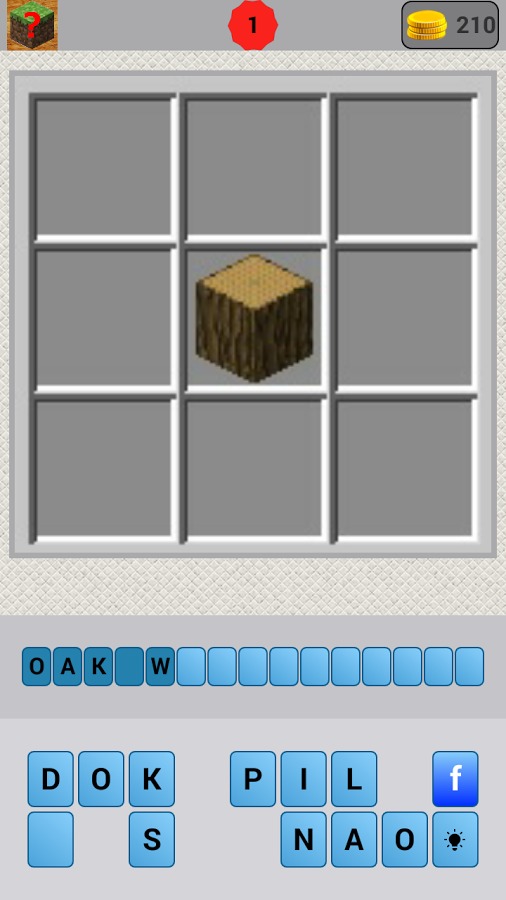 Crafting Quiz for Minecraft截图1