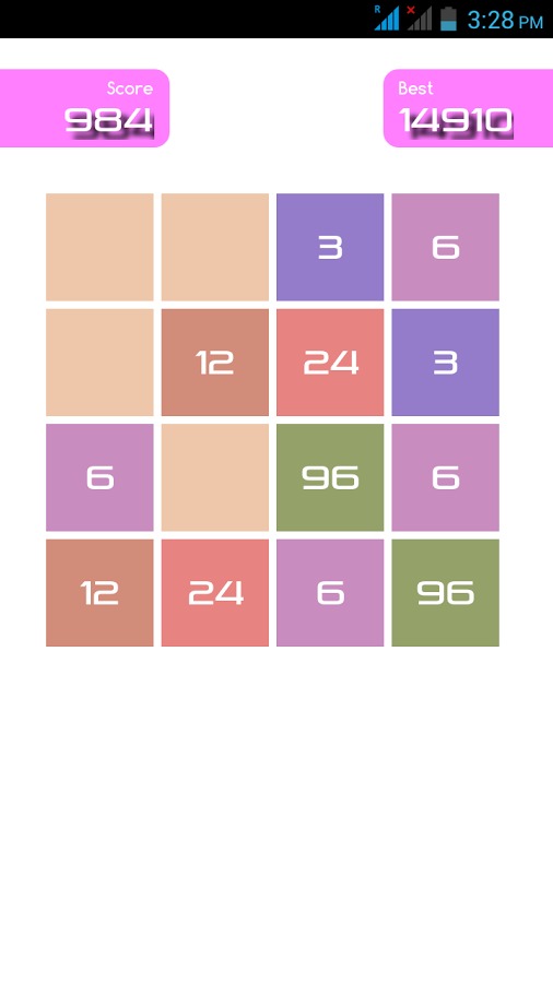 3072 Number Puzzle Game截图2