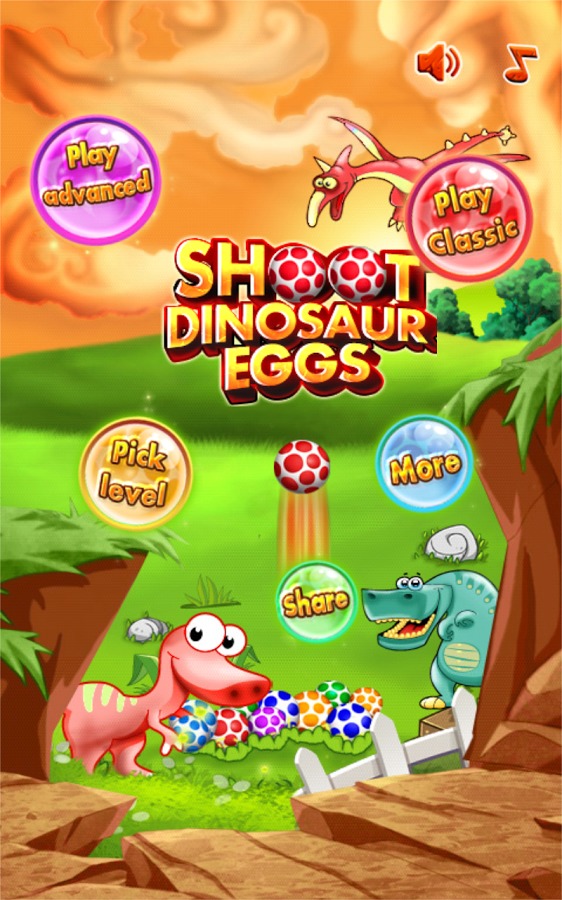 Shoot Dinosaur Eggs截图1