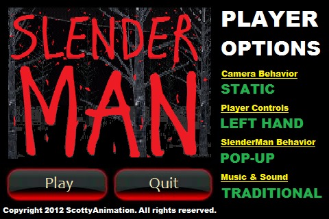 Slender Man RETRO截图1