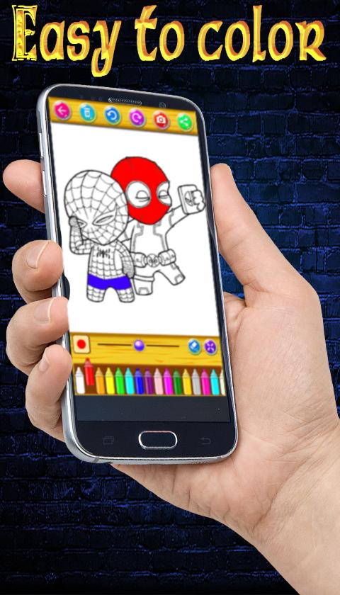 Learn to color Spider Man截图3