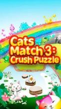 Sweety Cats - Match 3 Games截图1