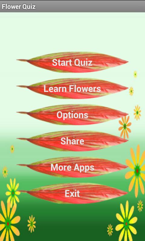 Flower Quiz截图1