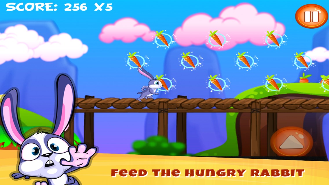 Mad Rabbit Run-Tiny Bunny Game截图2