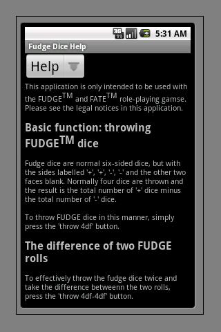 FUDGE Dice截图3