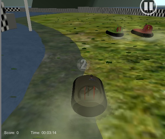 3D Hovercraft Racing (Beta)截图3