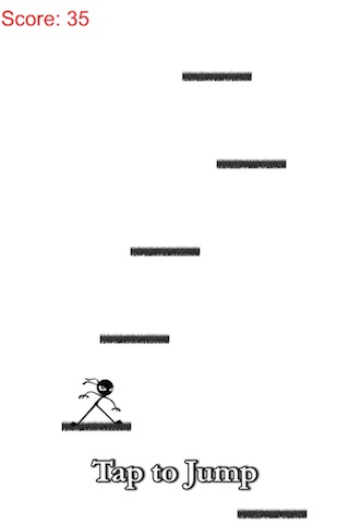 Amazing stickman ninja jump截图2