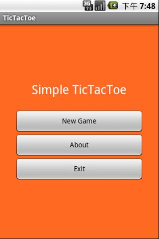 Simple TicTacToe Game截图1