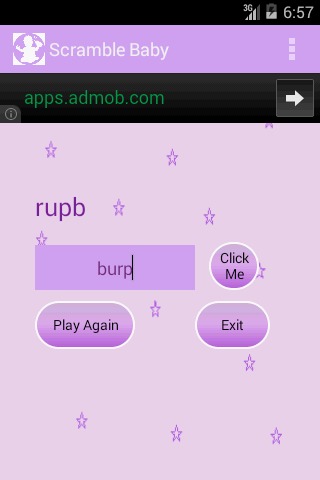 Scramble Baby Words截图2