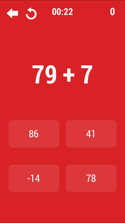 Speed Math - Time challenge截图2