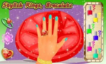 Virtual Nail Art Fashion Salon Games for Girls截图4