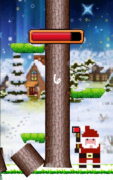 Timber Santa Christmas Fun截图5