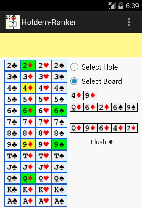 Poker Holdem Ranker截图4