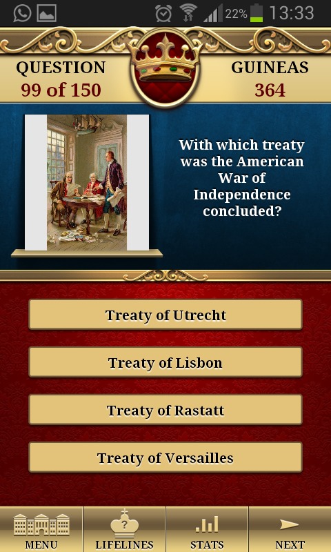 Quiz Modern History Lite截图3