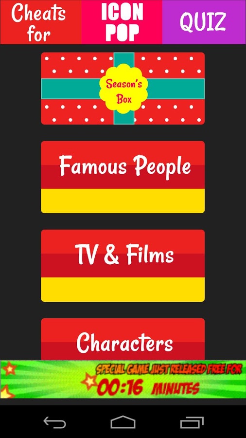 Cheats for Icon Pop Quiz截图1