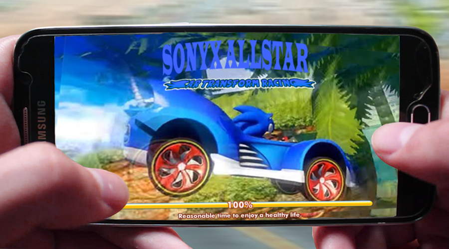 Sonycar AllStar Traffic Racing Transforms onic截图1