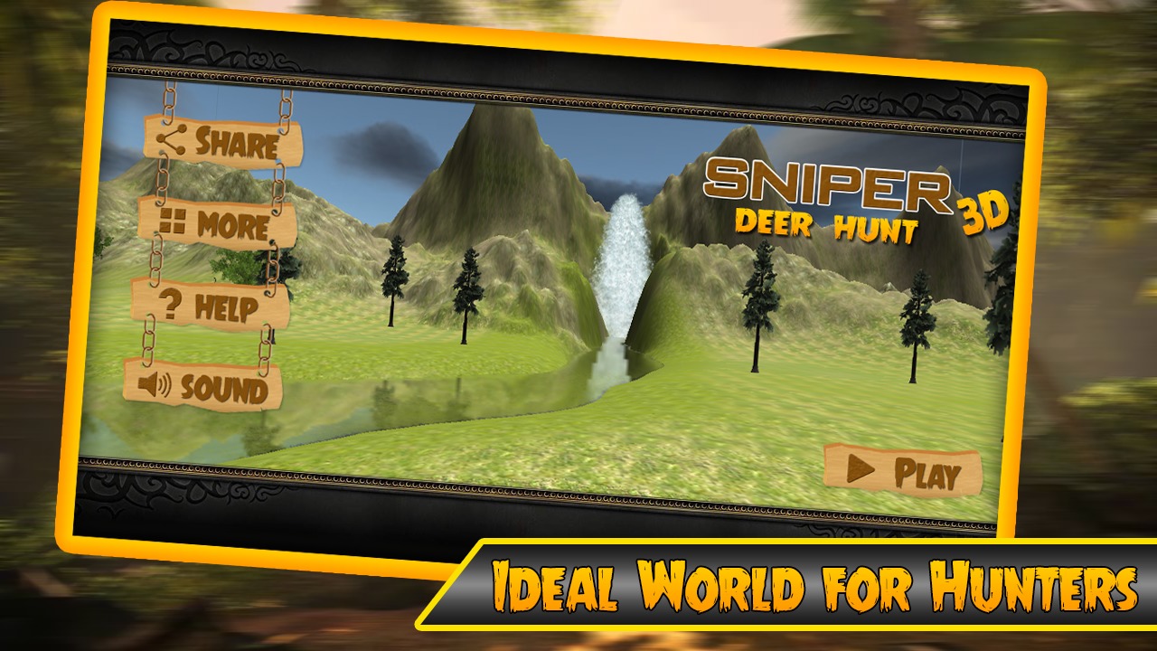 Sniper Deer Hunt 3D截图1