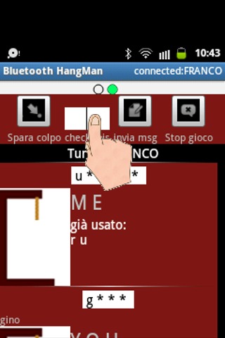 Bluetooth HANGMAN截图3