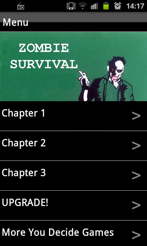 Zombie Survival YouDecide FREE截图1