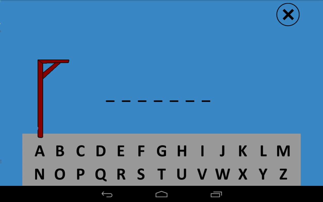 Classic Hangman Touch截图1