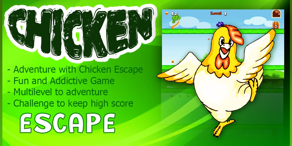 Chicken Escape - Jump and Run截图3
