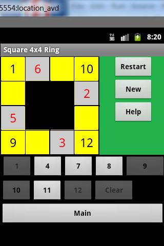 Wordoku Square 4g Puzzle截图2