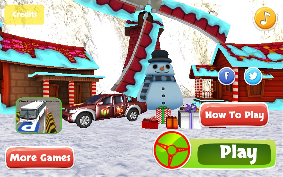 Santa Gift Delivery 3D截图4