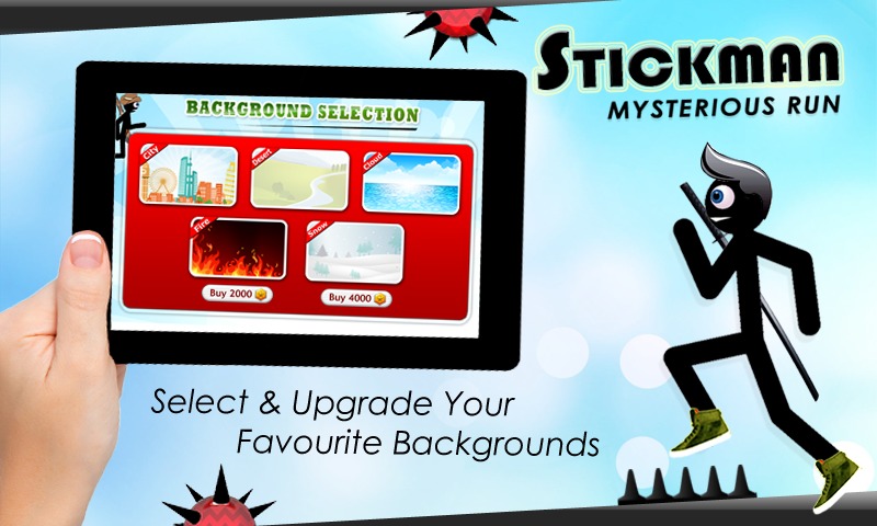 StickMan Mysterious Run截图4