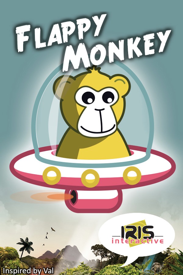 Flappy Monkey - Flying Saucer截图1