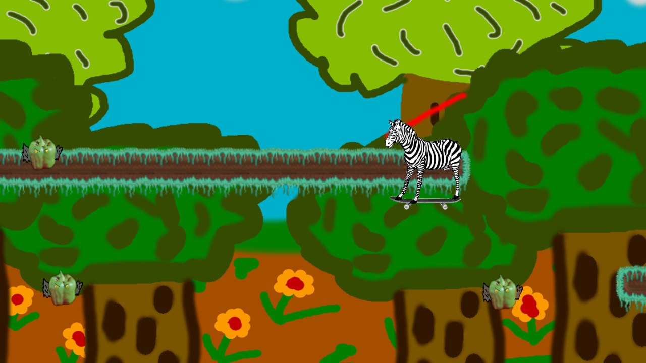 Angry Flappy Zebra截图1