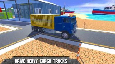 Seaport Cargo Truck Simulator截图1