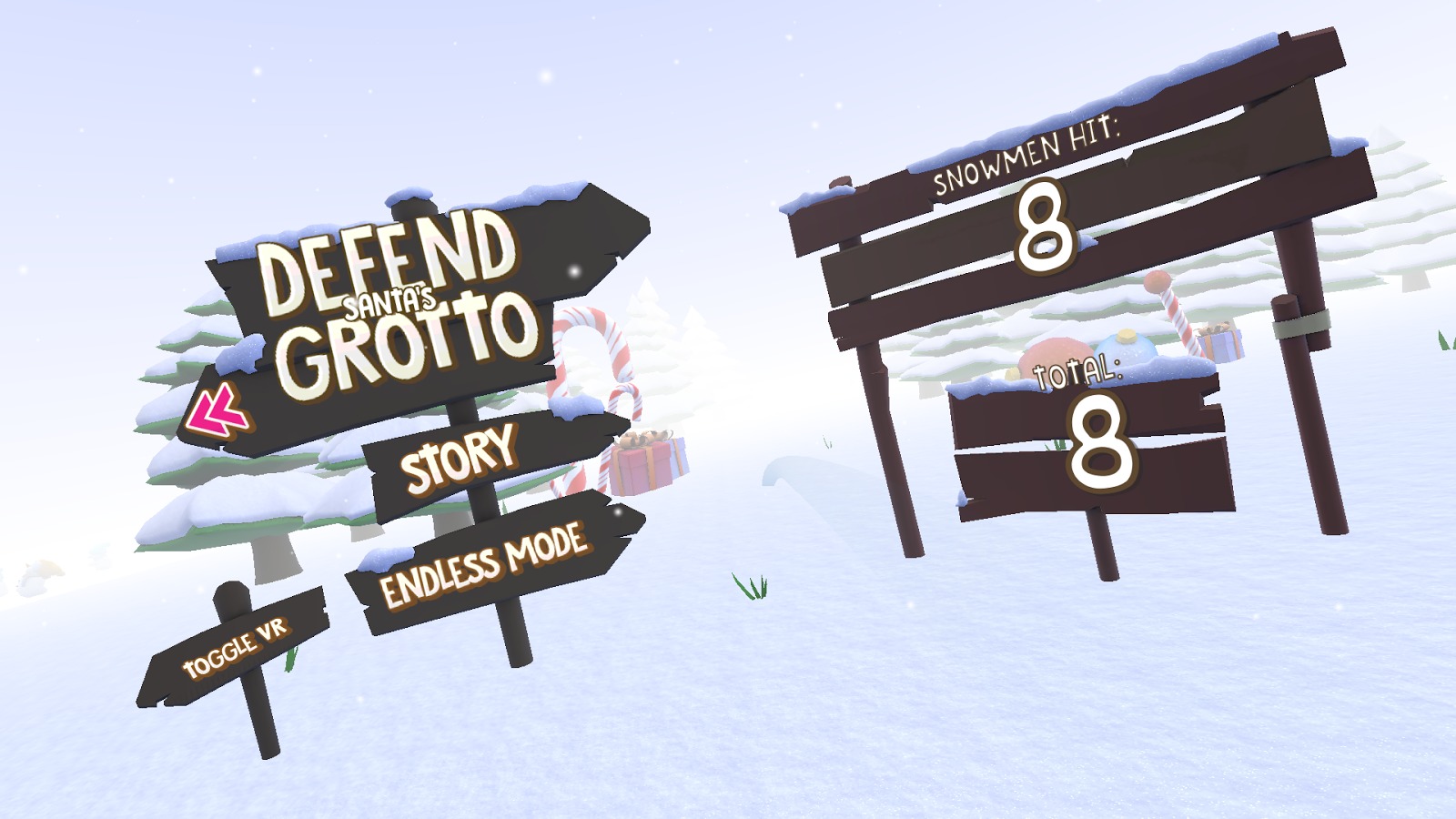 Defend Santa's Grotto VR截图1