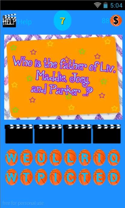 Quiz for Twin Liv y Maddie Fan截图3