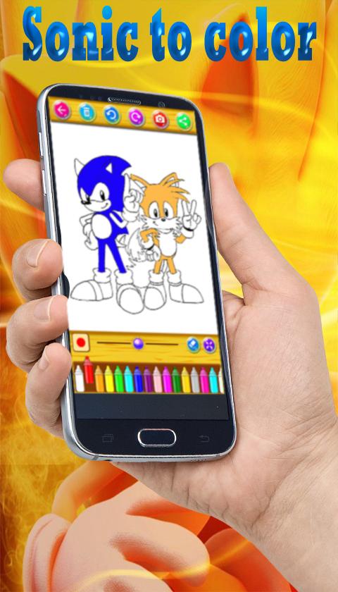 Learn to color Sonic截图2