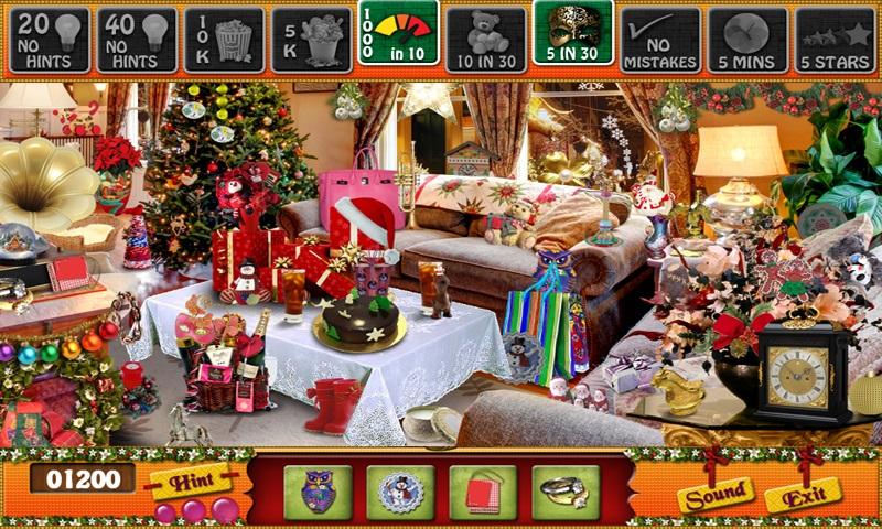 Christmas House Hidden Objects截图3