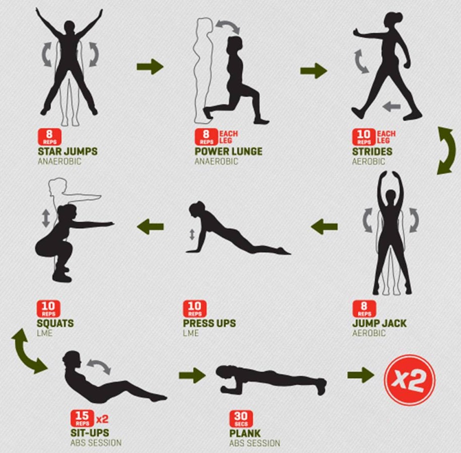 Home Workout截图2