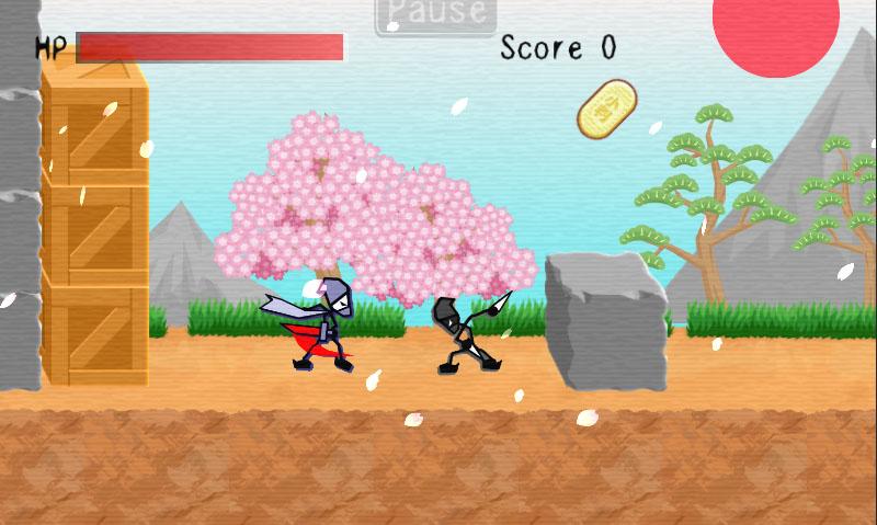 Blue Ninja: Jump Slash Revenge截图1