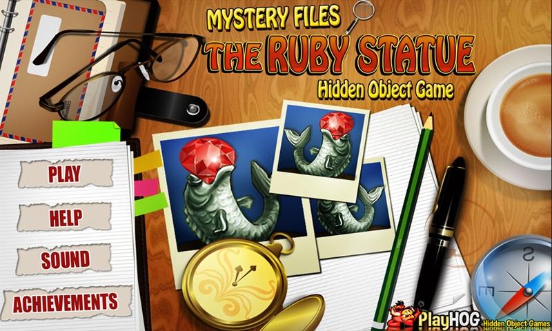 Ruby Statue Free Hidden Object截图2