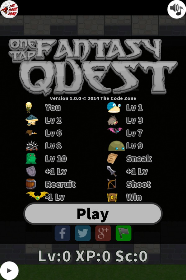 One Tap Fantasy Quest Free截图1