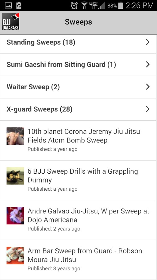 BJJ Database (Jiu Jitsu)截图4