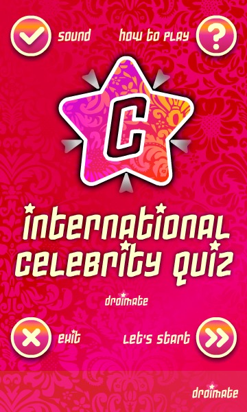 International Celebrity Quiz截图1