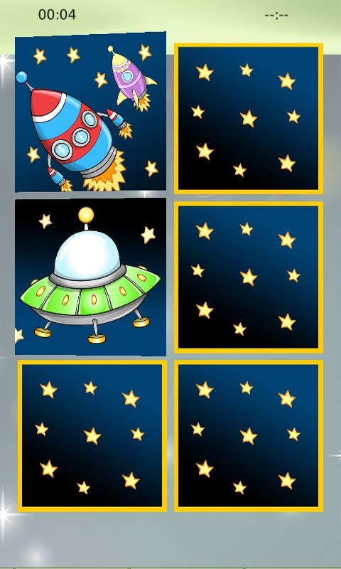 Astronaut Boy Memory Puzzle截图3