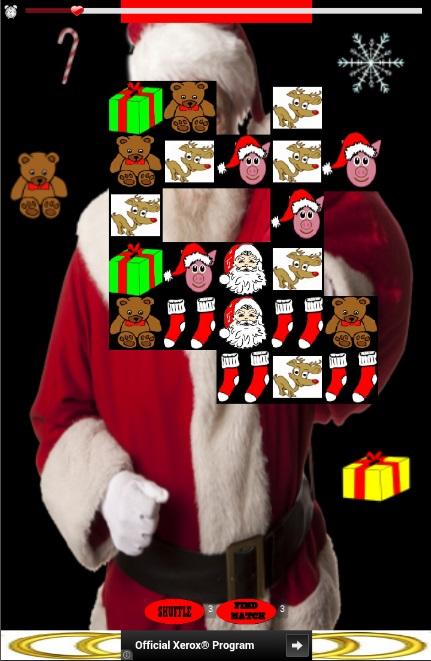 Santa's Christmas Match Game截图2