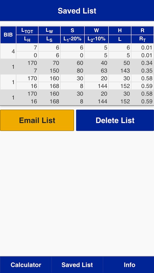 FIS Ski Radius Calculator截图3