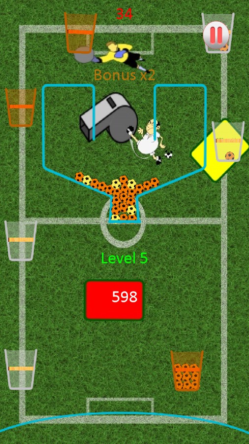 Fussball Soccer Marbles Game截图4