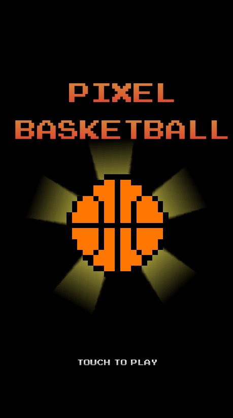Pixel Basketball - Flick Ball截图1