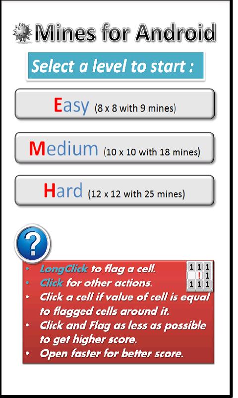 Mines for Android截图2